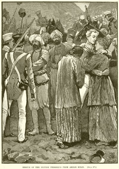 从Akbar Khan救出英国囚犯 作者 英语学校