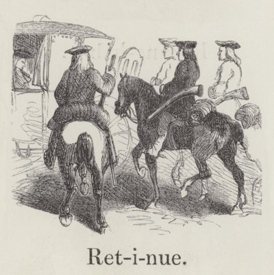 雕刻品（Retinue 作者 英语学校
