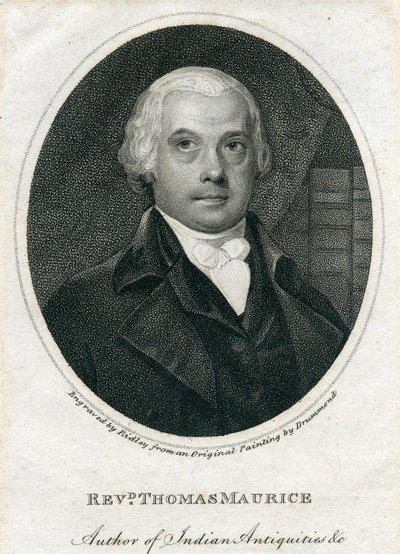 托马斯-莫里斯牧师（1754-1824）（雕刻）。 作者 英语学校