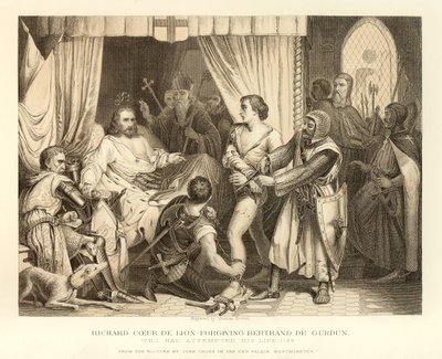 Richard Lion Heart原谅Bertrand De Gurdun 作者 英语学校