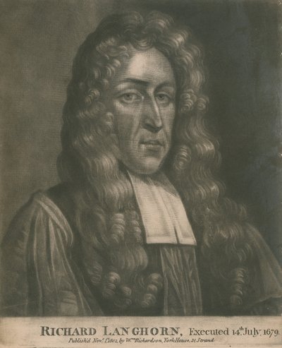 理查德兰霍恩，于1679年7月14日执行 作者 英语学校