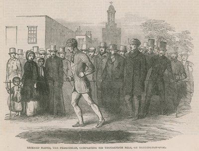 步行者理查德·曼克斯（Richard Manks）在Kennington Oval完成了他的千里之行 作者 英语学校