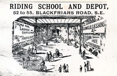 骑马学校和车厂，Blackfriars Road 作者 英语学校