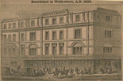 Rippon和Burton，百货商店，成立于1820年 作者 英语学校