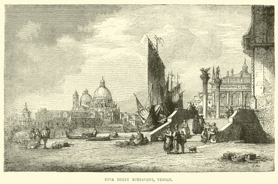 Riva Degli Schiavoni，威尼斯 作者 英语学校
