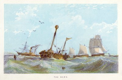 泰晤士河。诺尔(彩色雕刻) 作者 英语学校
