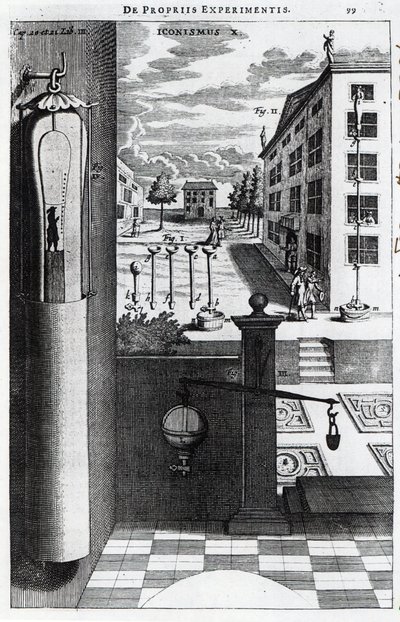 罗伯特·博伊尔斯于1669年发表的真空泵设计和创意 作者 英语学校