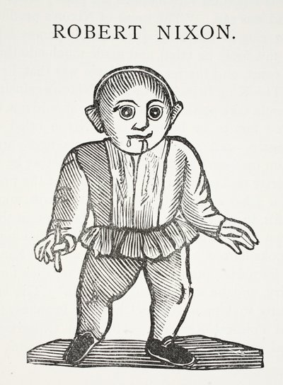 罗伯特尼克松，来自18世纪Chap书籍的插图，约翰阿什顿，酒吧。 1882年 作者 英语学校