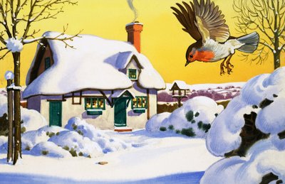 罗宾在雪地里飞 作者 英语学校