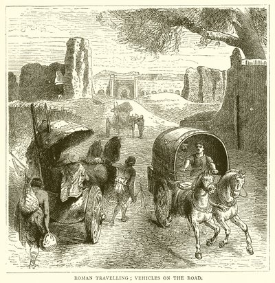 罗马旅行;道路上的车辆 作者 英语学校