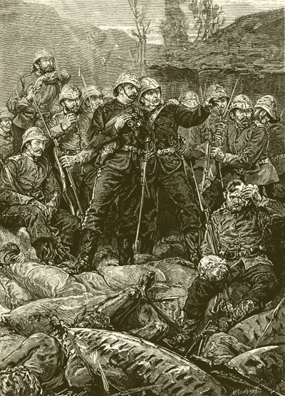 Rorkes Drift：袭击发生后的早晨 作者 英语学校