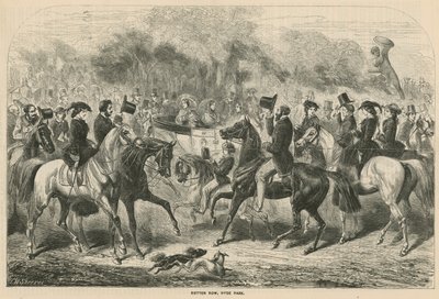 腐烂的行，海德公园，伦敦 作者 英语学校