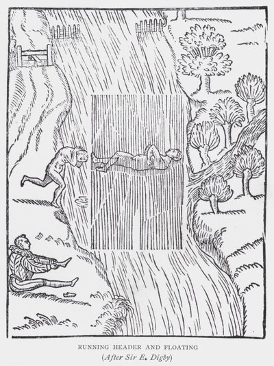 在 E Digby 爵士（石版画）之后跑头和浮动 作者 英语学校