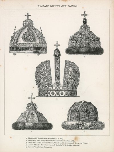 俄罗斯冠和头饰 作者 英语学校