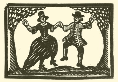 Rustic dancers (woodcut) 作者 英语学校