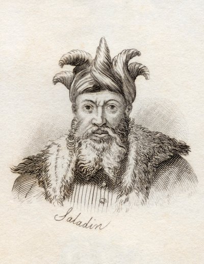 萨拉丁，来自&39;Crabb&39;s Historical Dictionary&39;，于1825年出版 作者 英语学校