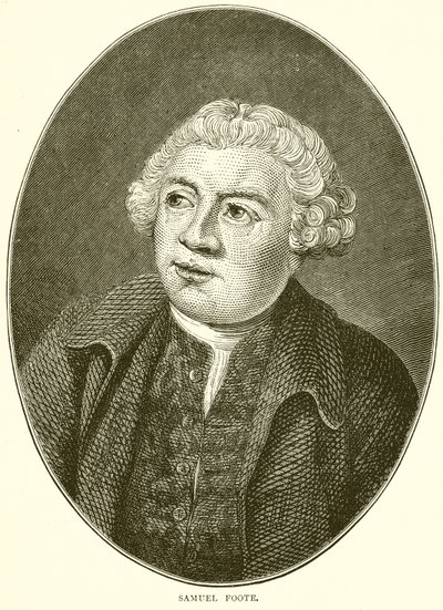 Samuel Foote 作者 英语学校