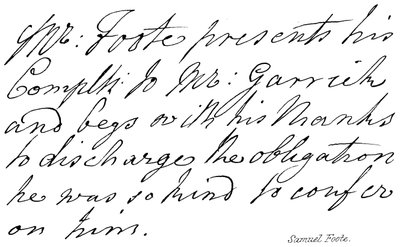 Samuel Foote 作者 英语学校