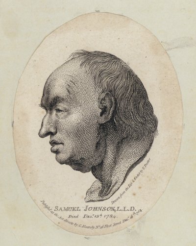 Samuel Johnson, English writer and lexicographer (etching) 作者 英语学校