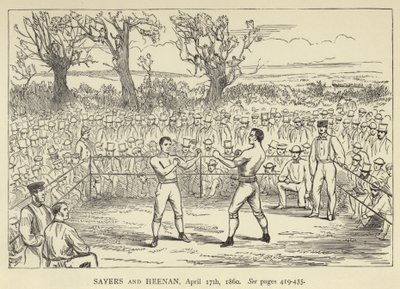 Sayers和Heenan，1860年4月17日 作者 英语学校