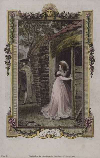 来自克拉丽莎的场景，Samuel Richardson 作者 英语学校