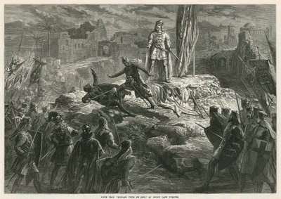 来自德鲁里巷剧院的Richard Coeur de Lion的场景 作者 英语学校