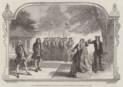 Scene from the New Comedy of "St Cupid; or, Dorothy