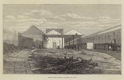 威根铁路事故现场（版画） 作者 英语学校