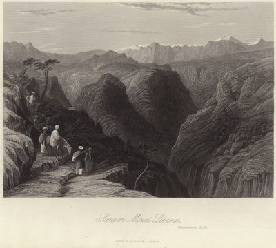 黎巴嫩山上的场景 作者 英语学校