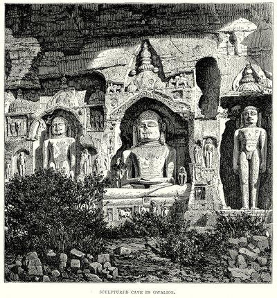 瓜里尔的雕塑洞窟（雕刻） 作者 英语学校