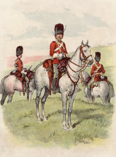 苏格兰皇家骑兵队第二骑兵队(chromolitho) 作者 英语学校