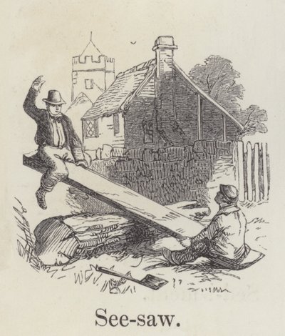 Seesaw (雕刻) 作者 英语学校