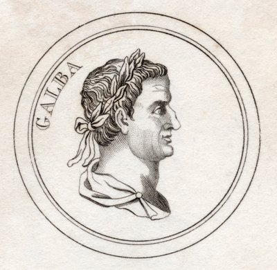 Sulpicius加尔巴，从Crabb的历史字典，发表于1825年 作者 英语学校