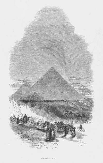 古代世界七大奇迹：金字塔（雕刻） 作者 英语学校