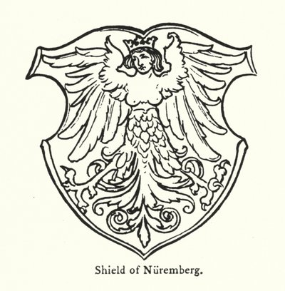 Shield of Nuremberg (engraving) 作者 英语学校