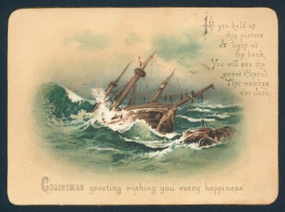 海难，圣诞卡片 作者 英语学校