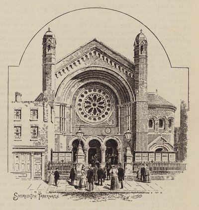 Shoreditch Tabernacle（雕刻） 作者 英语学校