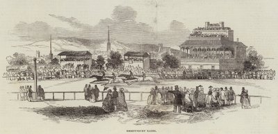 Shrewsbury Races (engraving) 作者 英语学校