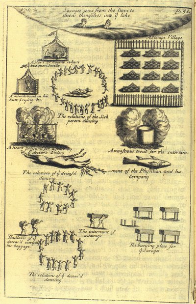 疾病和死亡仪式，1703年 作者 英语学校