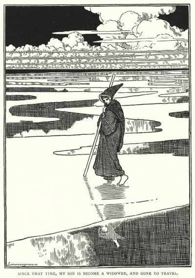 从此儿子鳏夫，去旅行了（版画） 作者 英语学校