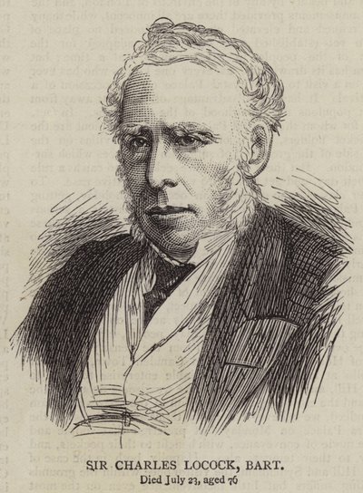 Sir Charles Locock, Baronet (engraving) 作者 英语学校