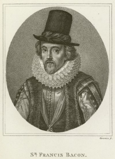 Sir Francis Bacon (engraving) 作者 英语学校