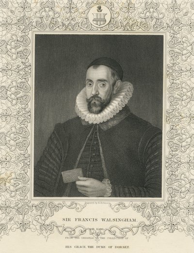 Sir Francis Walsingham (engraving) 作者 英语学校