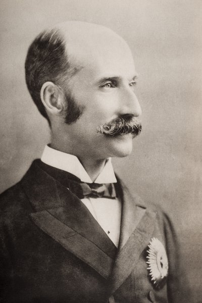 Henry Petty-Fitzmaurice爵士，Landsdowne的第五任侯爵，来自安德烈·莫罗瓦的“爱德华国王和他的时代”插图（印刷版） 作者 英语学校