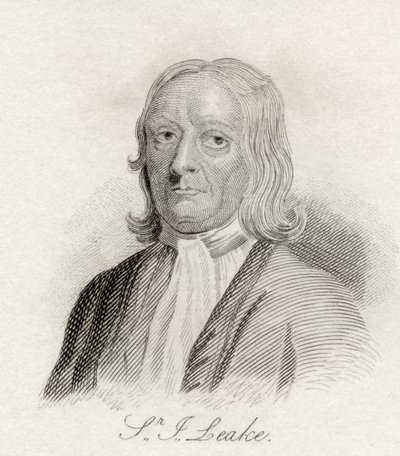 John Leake爵士，来自&39;Crabb&39;s Historical Dictionary&39;，于1825年出版 作者 英语学校
