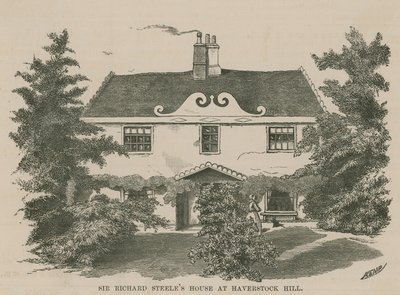Sir Steeles Cottage爵士，Haverstock Hill 作者 英语学校