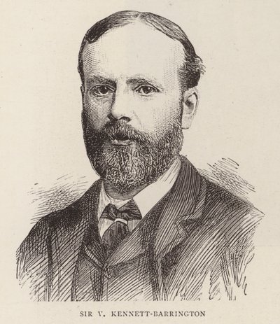 V Kennett-Barrington 爵士（雕刻） 作者 英语学校