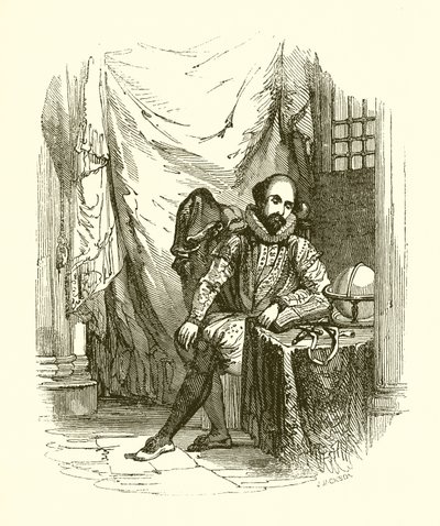 Walter Raleigh爵士在塔楼 作者 英语学校