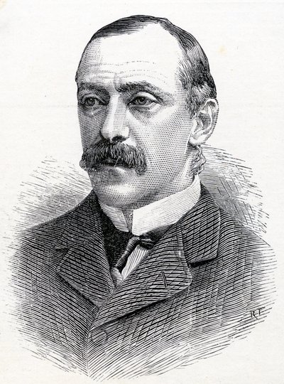 威廉·巴利特·多尔比爵士（1840-1918），来自伦敦画报，1886年1月30日 作者 英语学校