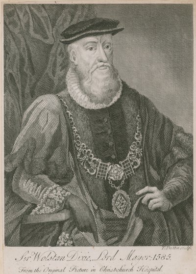 1585年，伦敦市长Wolstan Dixie爵士 作者 英语学校
